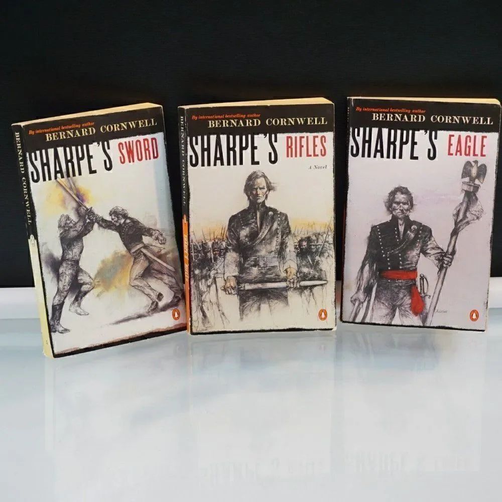 Sharpe's Rifles Sharpe's Sword Sharpe's Eagle 3 Bernard Cornwell Paperback Books